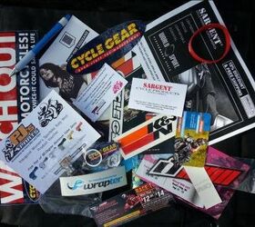 win free stuff from the women s sportbike rally west, The sweet swag bag from 2015