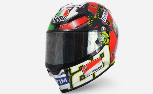 More On Andrea Iannone's Mugello Helmet | Motorcycle.com More On Andrea Iannone's Mugello Helmet | Motorcycle.com