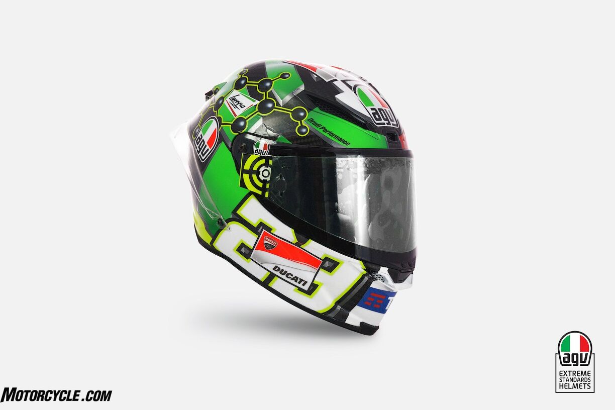More On Andrea Iannone's Mugello Helmet | Motorcycle.com More On Andrea Iannone's Mugello Helmet | Motorcycle.com