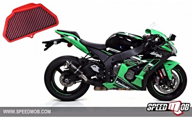 bmc air filters for 2016 kawasaki zx 10r now available from speedmob