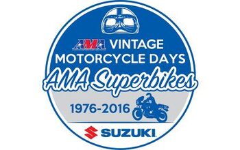 Suzuki Sponsors History Of AMA Superbike Display At Vintage Motorcycle Days