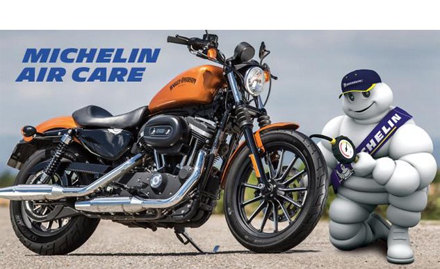 michelin air care program highlights importance of motorcycle air pressure
