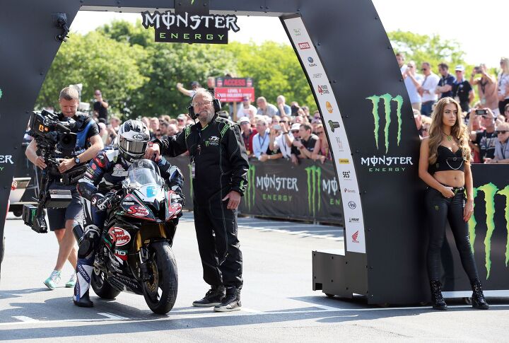 2016 isle of man tt monster energy supersport tt 1 results, Michael Dunlop was disqualified after a post race inspection negating what would have been a second place finish Photo by IOMTT com