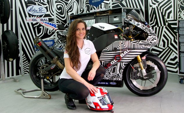 shelina moreda to race ebr in chinese pan delta series