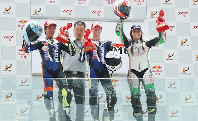 shelina moreda podiums in china