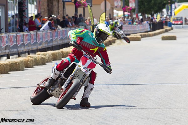 gage mcallister and josh jackson dominate sturgis ama supermoto round, Gage McAllister 1 took home the double in the AMA Supermoto Pro Open class at Sturgis