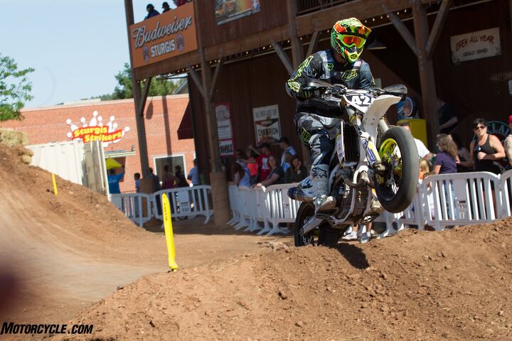 gage mcallister and josh jackson dominate sturgis ama supermoto round, Josh Jackson 424 moved back into the Pro Lites Championship lead after scoring his second win of the season