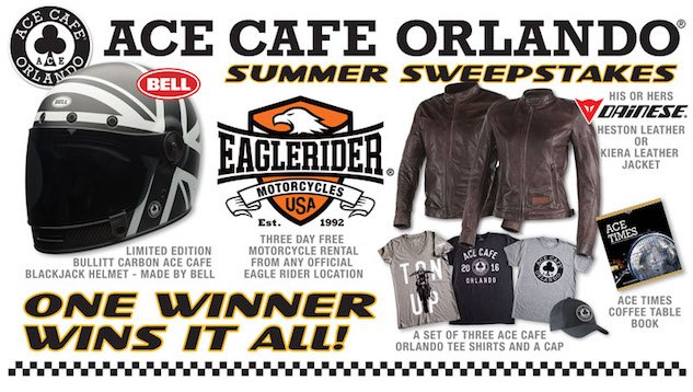 ace cafe summer sweepstakes