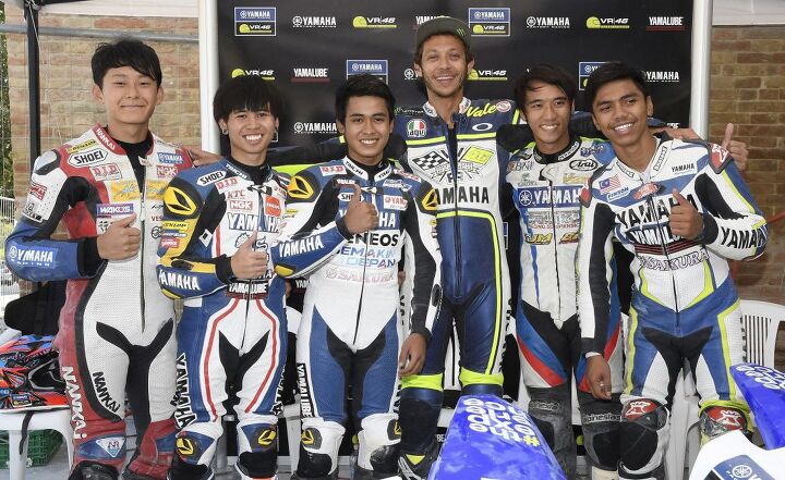 Yamaha VR46 Master Camp Riders Race Rossi at the Motor Ranch ...