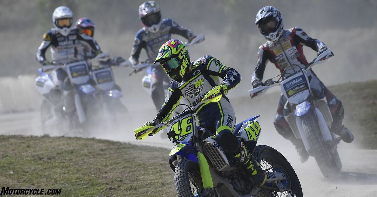 Yamaha VR46 Master Camp Riders Race Rossi at the Motor Ranch ...