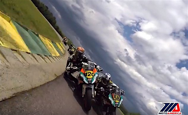 video ktm rc cup riders battle for motoamerica championship