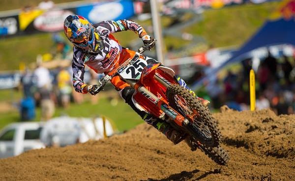 marvin musquin carries red bull ktm to 2nd overall at spring creek