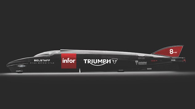 triumph goes for new world land speed record