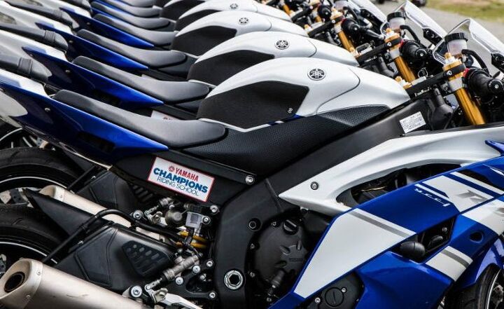 yamaha champions riding school motorcycles are up for sale