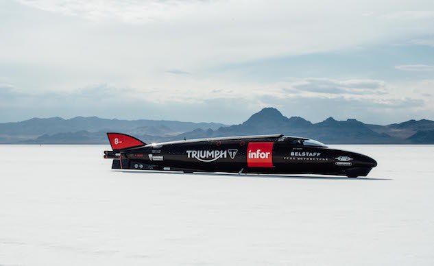triumph confirms september dates for motorcycle land speed record attempt