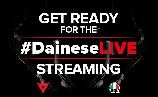 dainese to live stream the future of protection in racing from misano