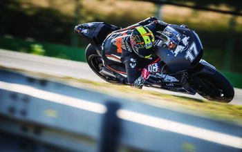 KTM Hold Last MotoGP Test in Brno Before Heading to Valencia
