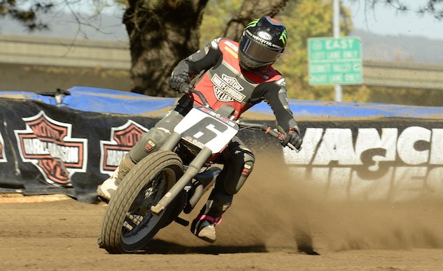 brad baker claims victory in ama flat track final