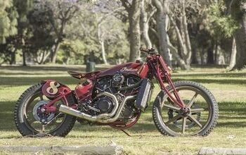 Custom RSD Indian Scout And Others At  K&N SEMA Booth
