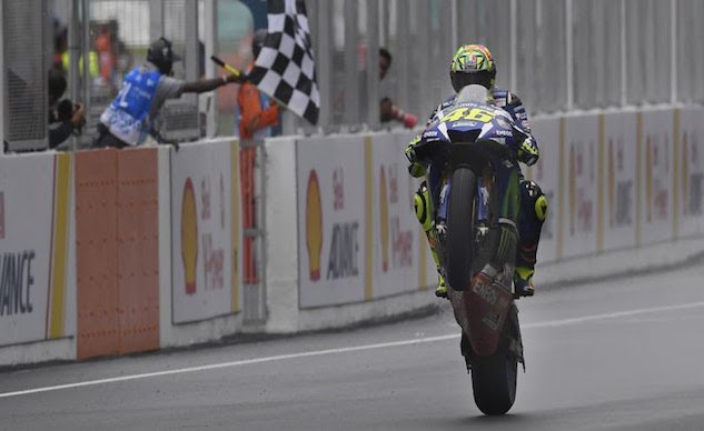 double podium for yamaha in sepang