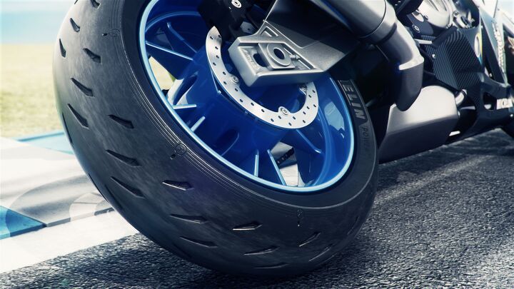 michelin introduces power rs sportbike tire