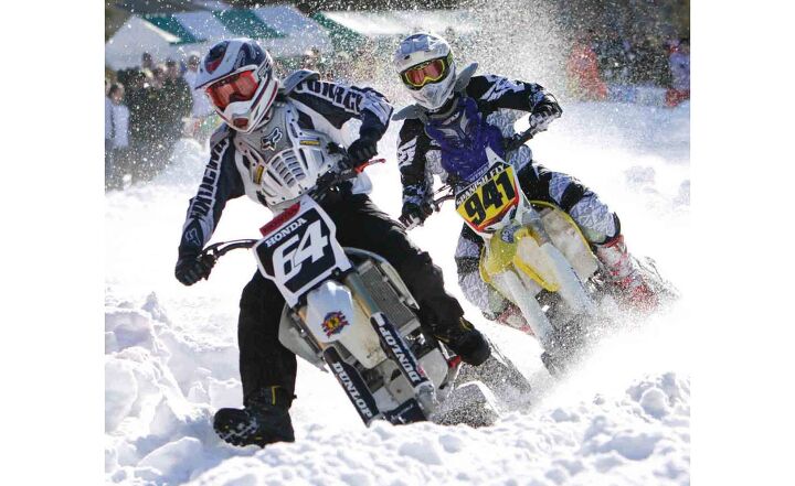 american motorcyclist association sanctions snow bike racing