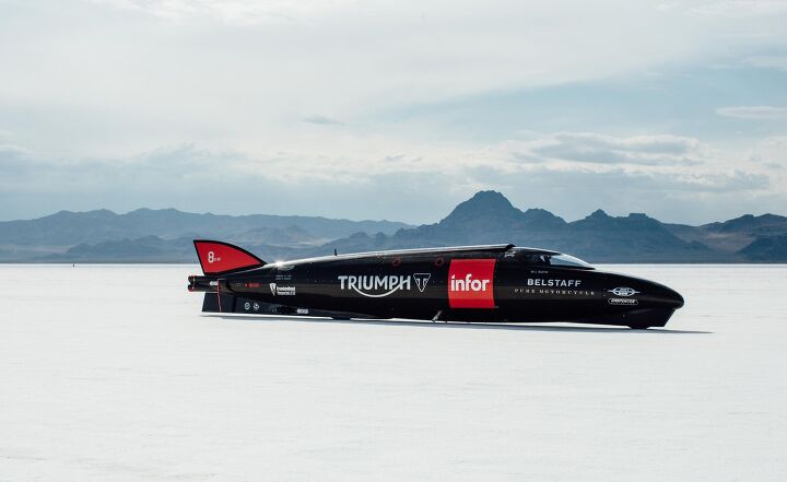 triumph infor rocket streamliner to be featured on velocity network