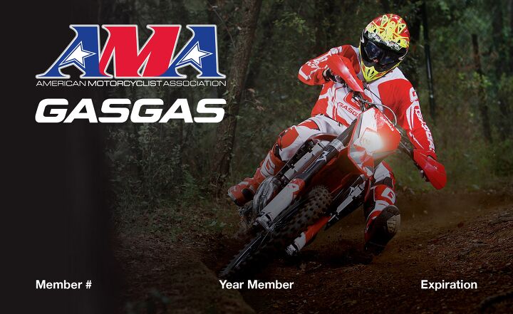 gasgas north america to provide ama memberships with purchase of 2017 enduro or