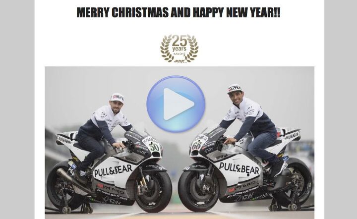 merry christmas and happy new year from the pull bear motogp team