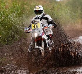 Lightning Strikes Dakar Rally Rider Ivan Jakes