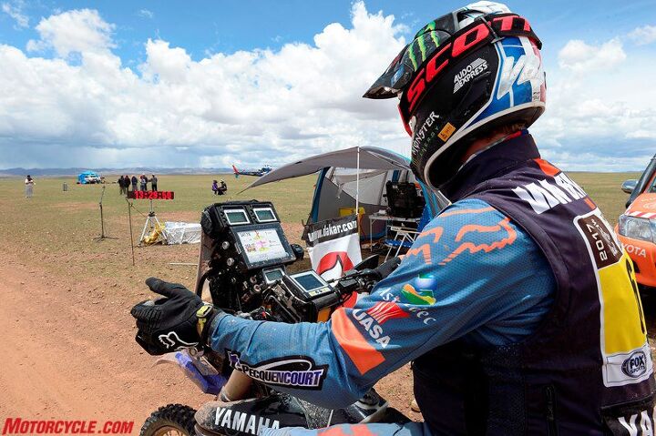 after stage nine cancellation yamaha ready to battle as dakar rally enters home