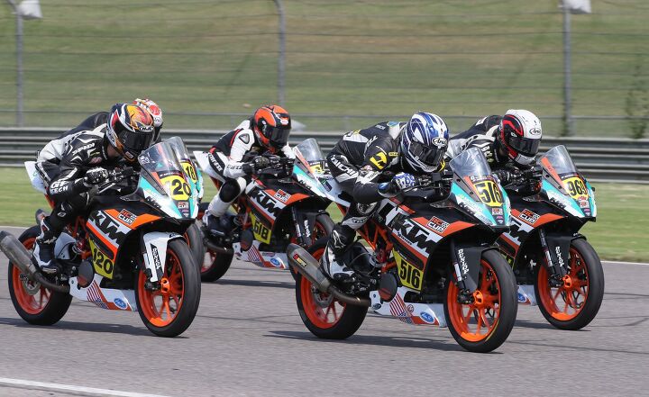 ktm announces contingency program for 18 different racing series