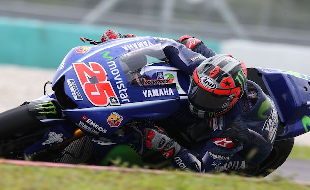 vinales fastest on day three of sepang test