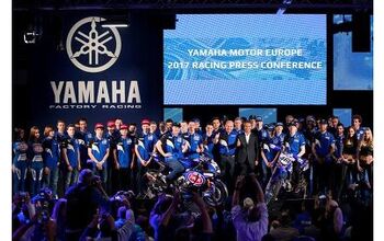 Yamaha Debuts Its 2017 Factory Racing Teams All At Once