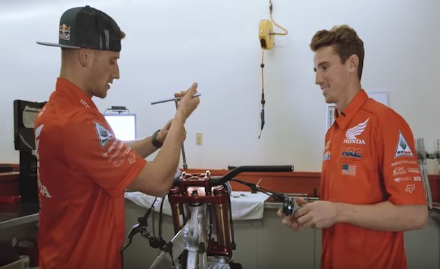 cole seely and ken roczen spin some wrenches