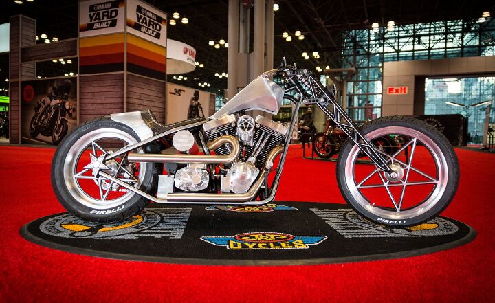 j p cycles ultimate builder custom bike show announces king of the builders winners, Images copyright and courtesy of the Progressive R International Motorcycle Shows R Photographs by Manny Pandya