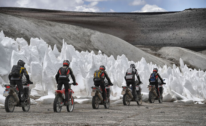 metzeler mc 360 carries riders from zero to 19 000 feet in 24 hours for three records, The Penitentes