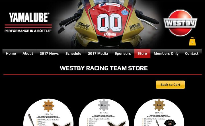 westby racing opens team store