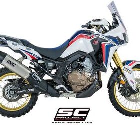 SC Project Introduces Adventure Muffler For Honda Africa Twin