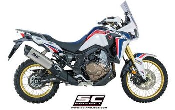 SC Project Introduces Adventure Muffler For Honda Africa Twin