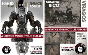 Motorcycles And Art Collide In NYC Exhibit, April 28