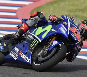 Movistar Yamaha MotoGP's Vinales Leads Timing Sheets After First Day In Argentina