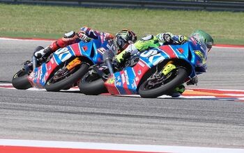 Elias Aboard The New Suzuki GSX-R1000 Does Double Victory At COTA