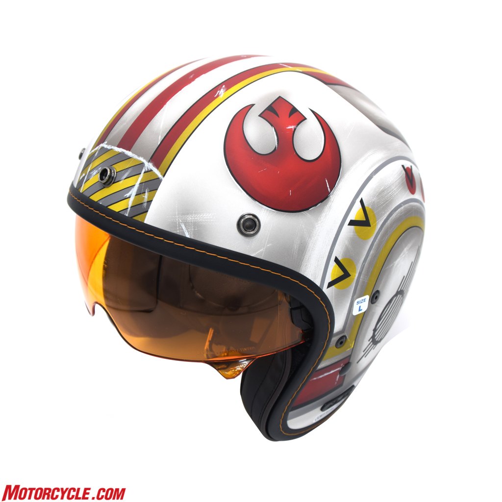 Star Wars Fans: HJC Is Making A Luke Skywalker X-Wing Helmet! | Motorcycle .com Star Wars Fans: HJC Is Making A Luke Skywalker X-Wing Helmet! | Motorcycle .com
