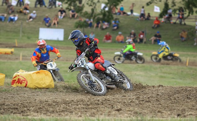 youth vintage national championship at ama vintage motorcycle days