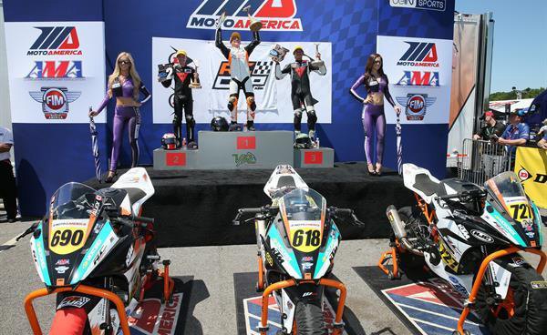 two new winners shake things up in the ktm rc cup championship