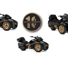 BRP Releases 10th Anniversary Special Edition Can-Am Spyder Models