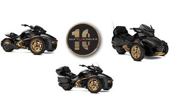 BRP Releases 10th Anniversary Special Edition Can-Am Spyder Models