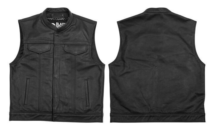 look the part with the black brand club vest