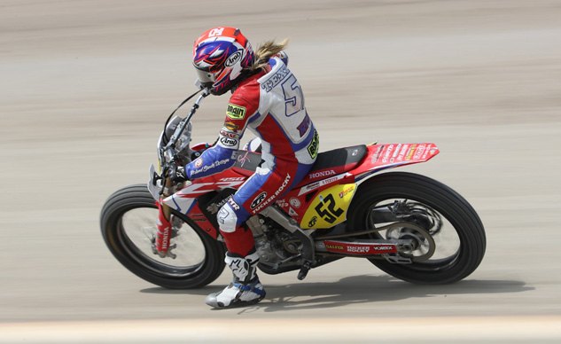 american flat track and shayna texter featured on jay leno s garage